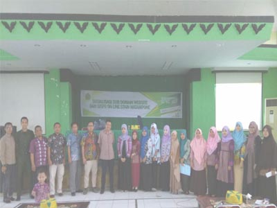 Kegiatan Pelatihan Admin Subdomain  Web STAIN Watampone