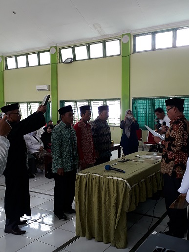 Foto Kegiatan Pelantikan dan Serah Terima Jabatan Wakil Ketua STAIN Watampone Masa Jabatan 2017-2021