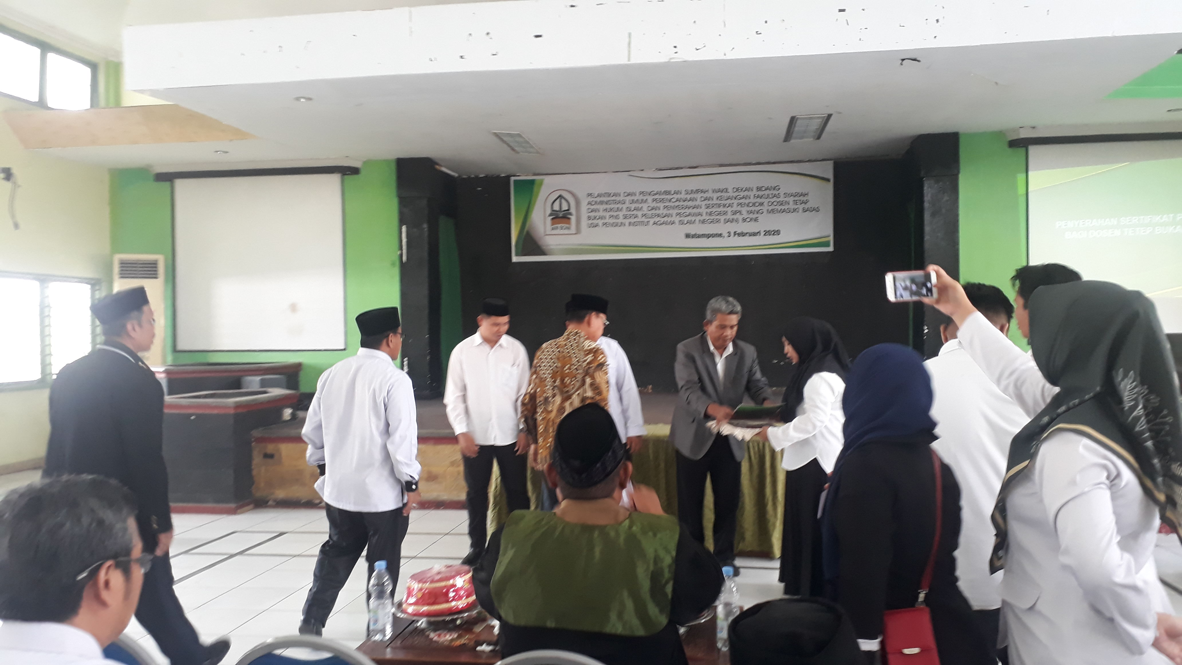 FOTO KEGIATAN CBT JALUR MANDIRI TAHUN 2019