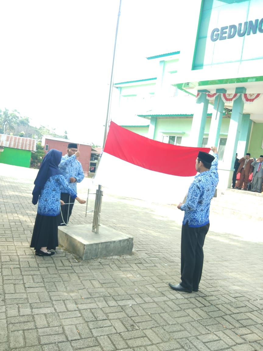FOTO UPACARA 17 AGUSTUS 2018