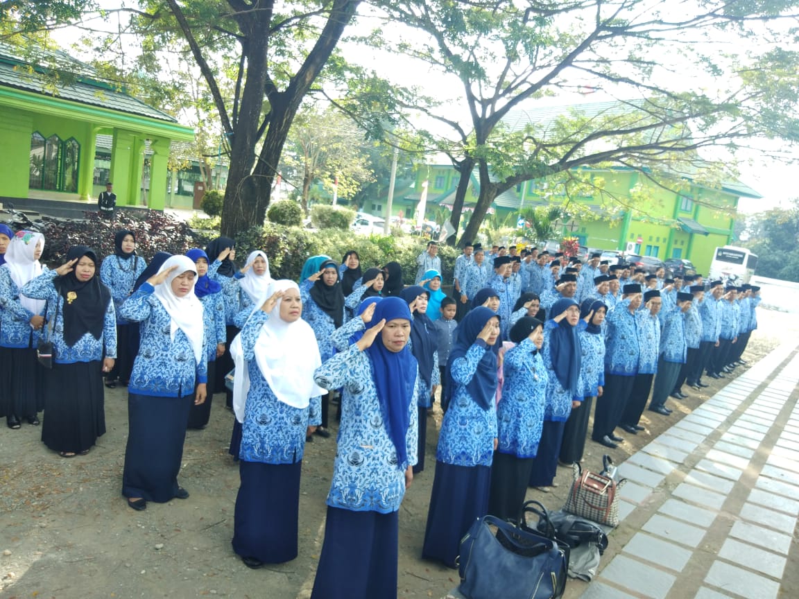 FOTO UPACARA 17 AGUSTUS 2018
