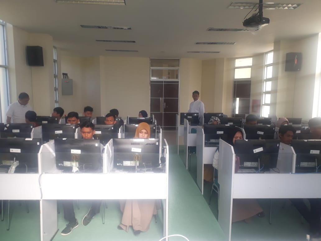 FOTO KEGIATAN CBT JALUR MANDIRI TAHUN 2019