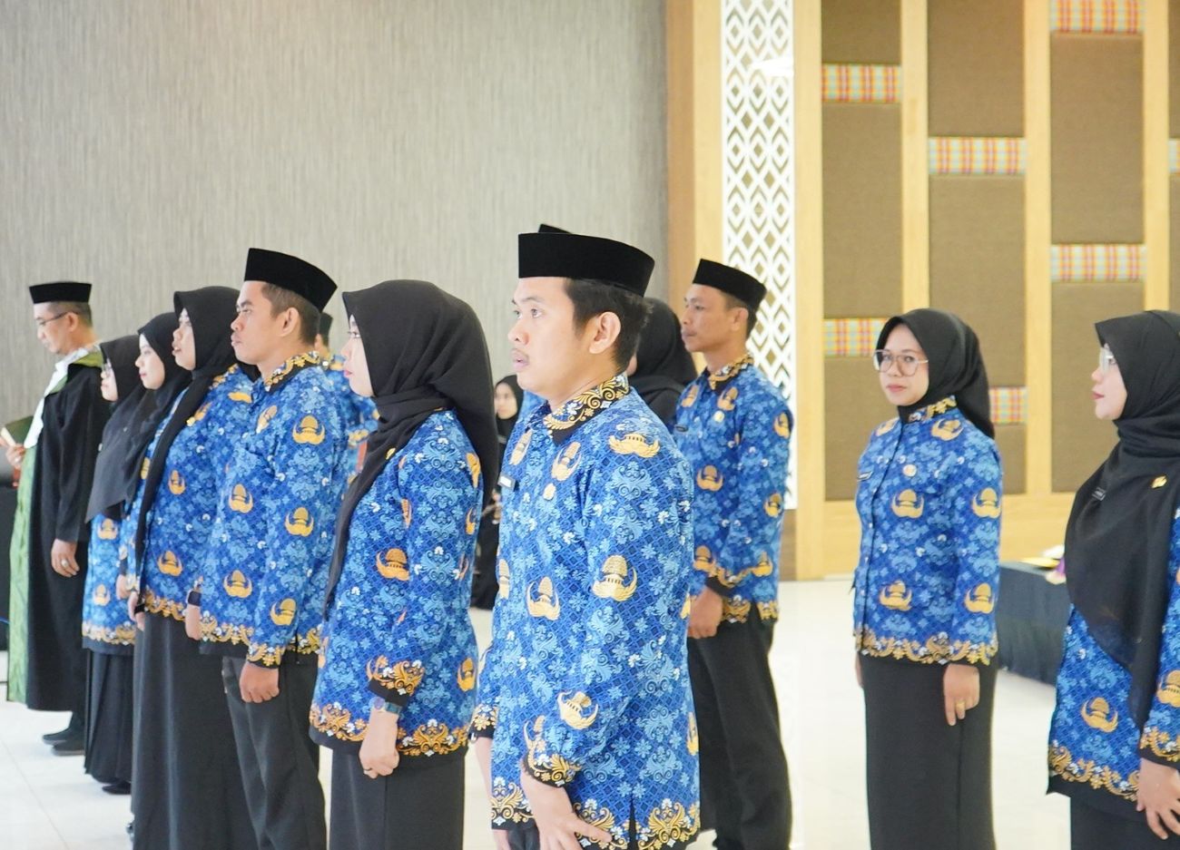 11 PPPK IAIN Bone Dilantik Secara Daring, Rektor: Bekerjalah dengan Ikhlas