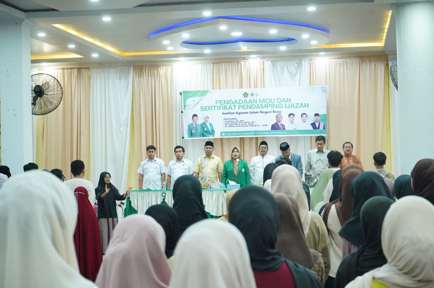 IAIN Bone Gelar Pengembangan Kompetensi Mahasiswa Akhir Lewat MoU dan Sertifikat Pendamping Ijazah