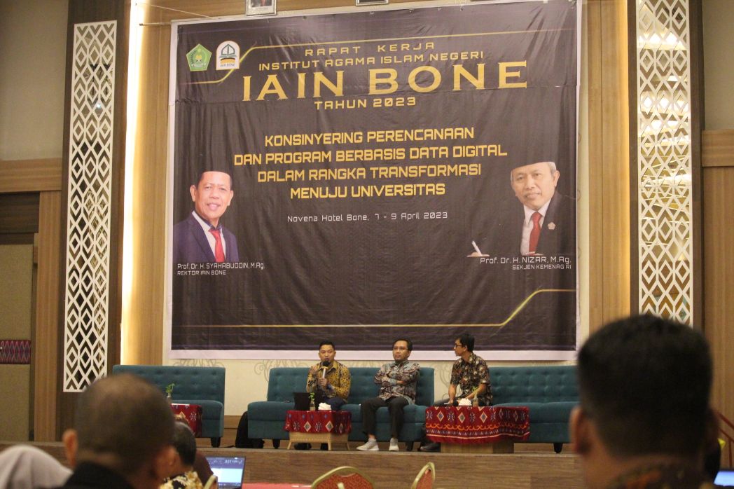 IAIN Bone Gelar Rapat Kerja 2023 Bahas Transformasi Menuju Universitas