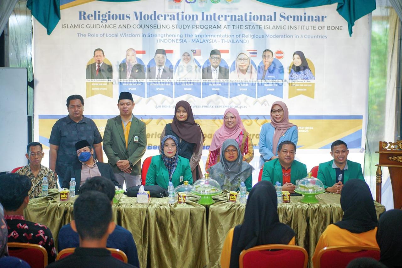 BPI FUD IAIN Bone Gelar Seminar Internasional Moderasi Beragama, Libatkan Pemateri dari Tiga Negara