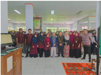 Perpustakaan IAIN Bone Terima Kunjungan Perpustakaan IAIN Sorong untuk Penguatan Pengelolaan Layanan