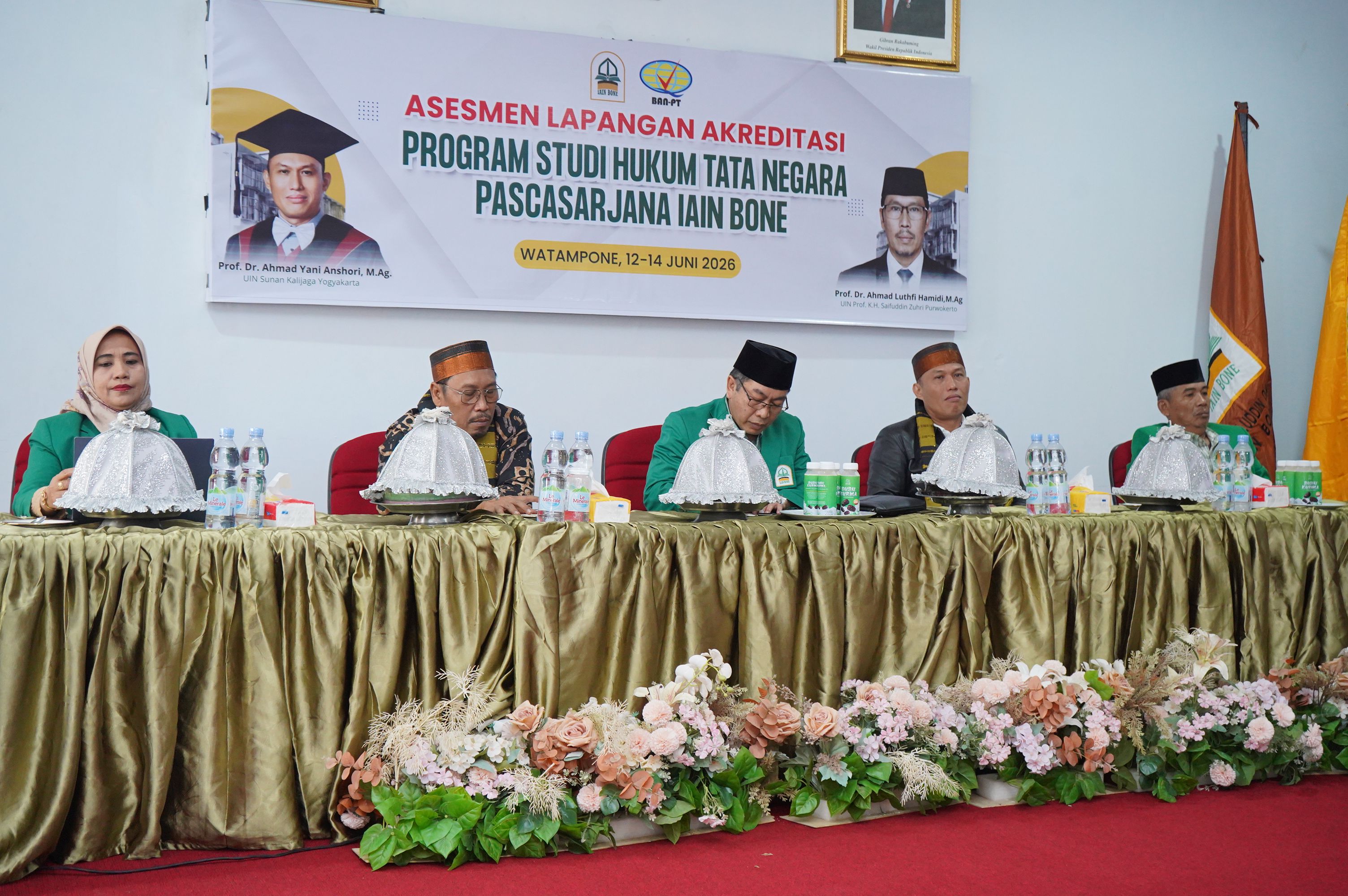 Prodi HTN S2 Pascasarjana IAIN Bone Jalani Asesmen Lapangan BAN-PT