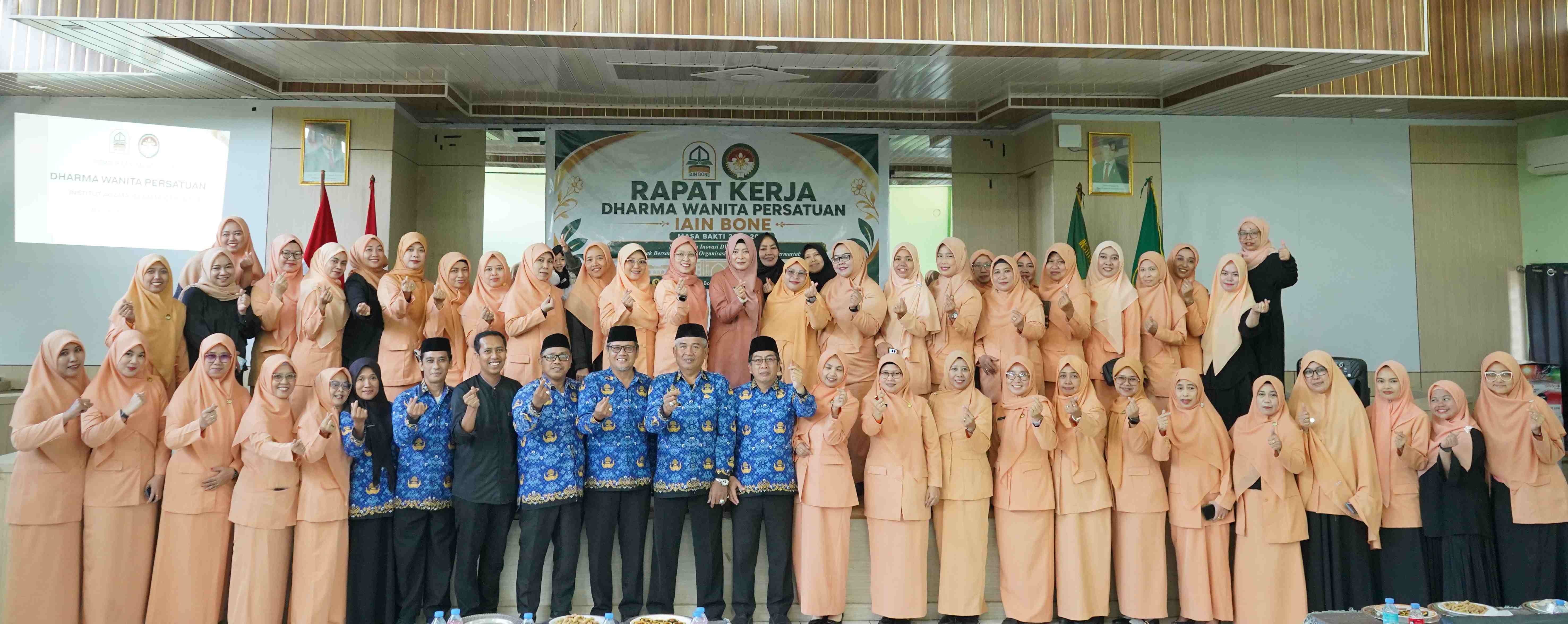 DWP IAIN Bone Gelar Rapat Kerja, Susun Program Prioritas Tiga Bidang