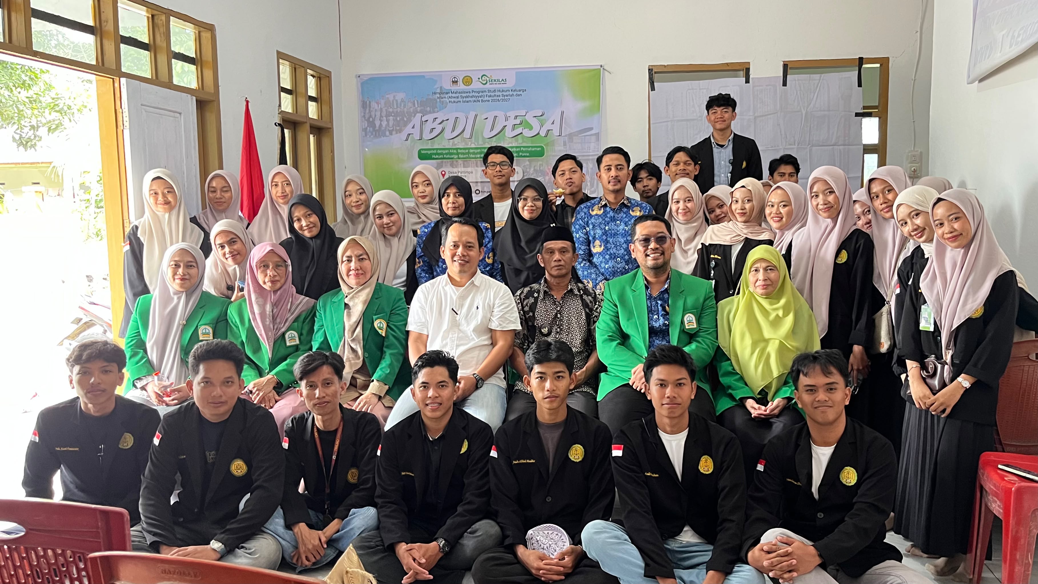 HMPS HKI FSHI IAIN Bone Gelar Abdi Desa di Pattimpa, Perkuat Literasi Hukum Keluarga dan Keagamaan
