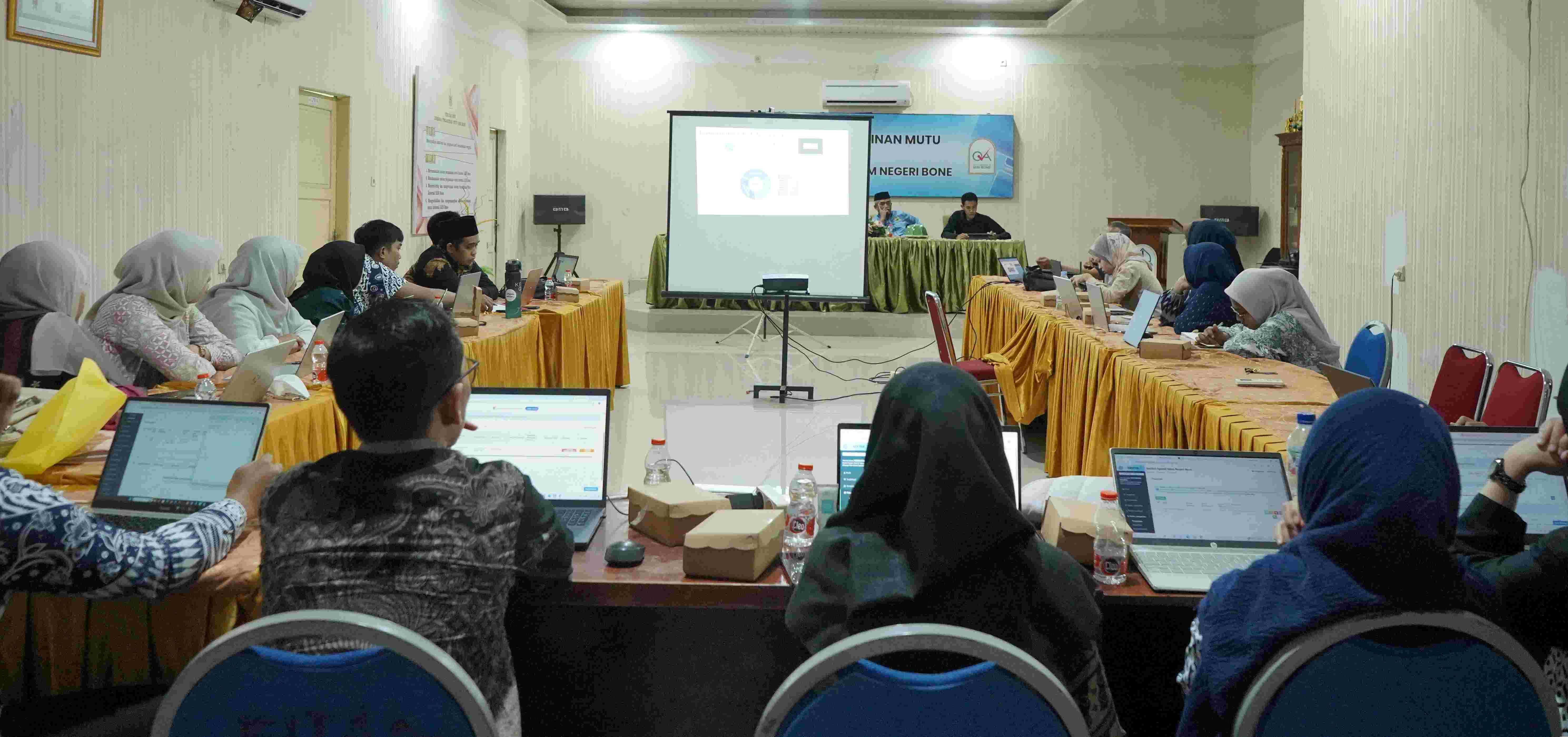 LPM IAIN Bone Gelar Bimtek BKD bagi Dosen PNS Pengangkatan 2024