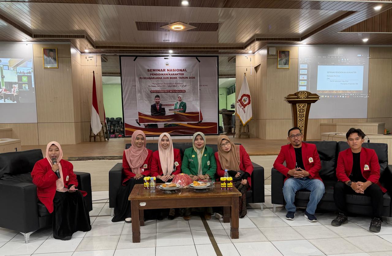 Pascasarjana IAIN Bone Gelar Seminar Nasional Pendidikan Karakter di Era Digital