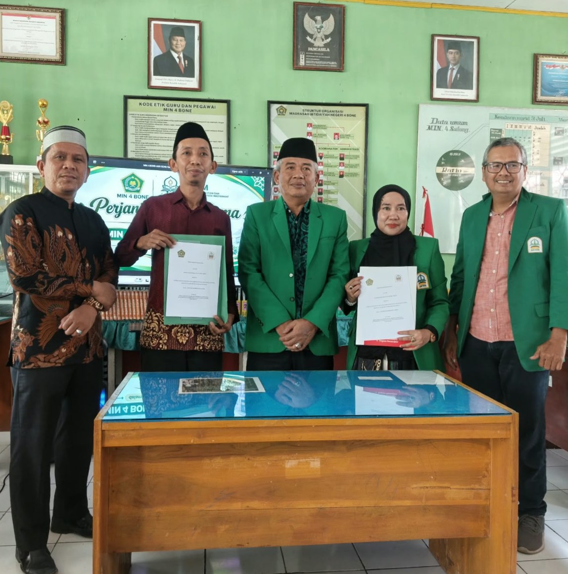 LPPM IAIN Bone dan MIN 4 Bone Teken PKS, Perkuat Sinergi Pendidikan Madrasah