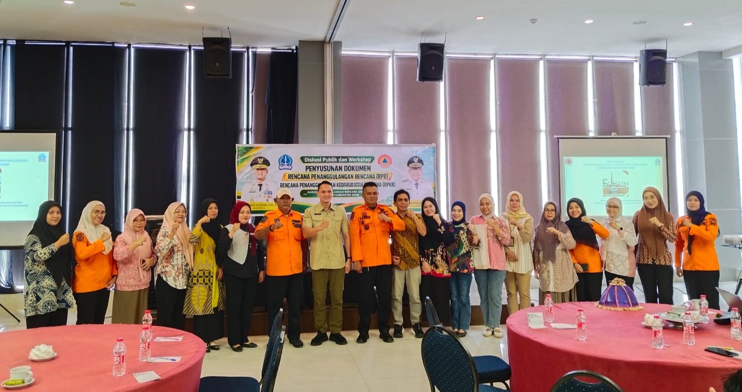 IAIN Bone Hadiri Workshop Penyusunan Dokumen Penanggulangan Bencana Kabupaten Bone