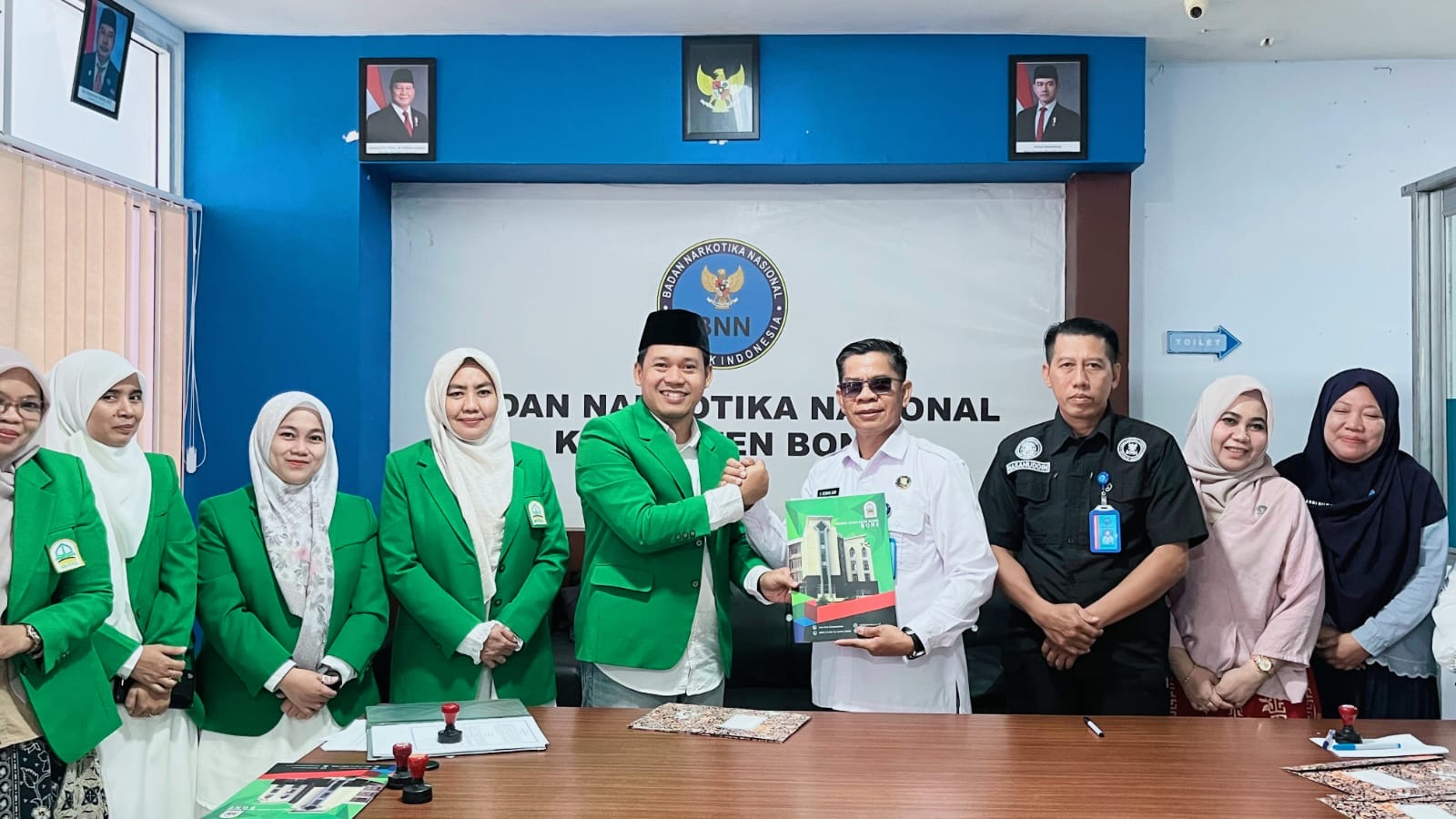 FSHI IAIN Bone dan BNN Kabupaten Bone Jalin Kerja Sama Pencegahan Narkotika